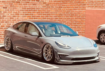 TESERY×CMST  Carbon Fiber Front Lip for Tesla Model 3