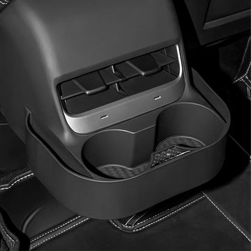 Rear air vent cup storage box For Tesla Model 3/Y