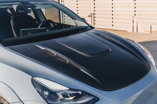 TESERY×CMST Carbon Fiber Hood Bonnet  for Tesla Model Y