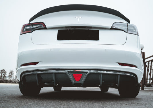 TESERY×CMST Tesla Model 3 Carbon Fiber Rear Spoiler