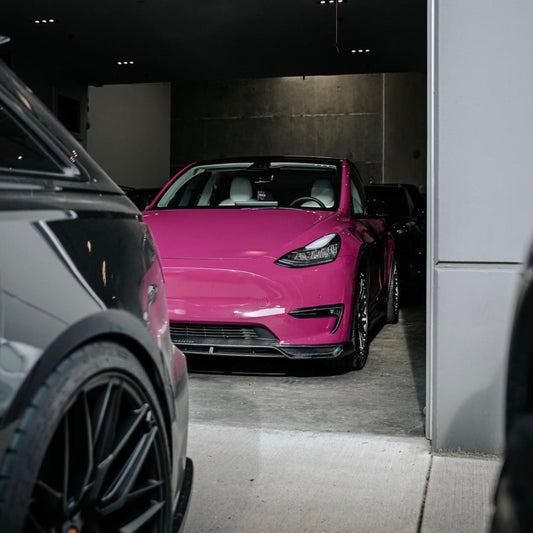 TESERY×CMST Carbon Fiber Front Lip for Tesla Model Y