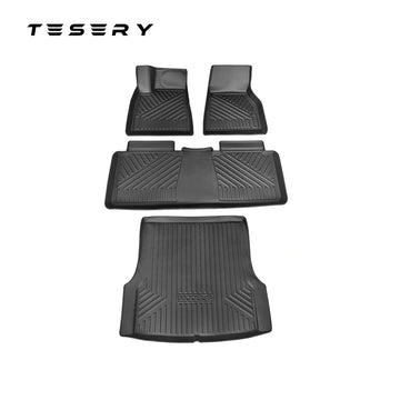 TPE All Weather Floor Mats for Tesla Model S 2016-2020