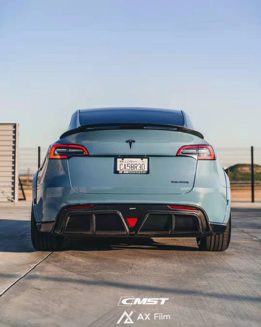 TESERY×CMST  Carbon Fiber Rear Diffuser Ver.2 for Tesla Model Y