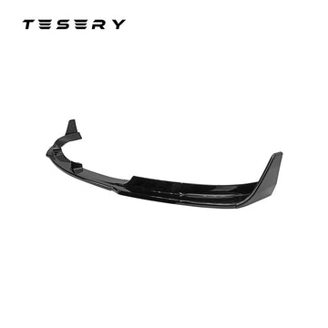 Tesla Model 3 Front Lip Spoiler V Style - Real Carbon Fiber