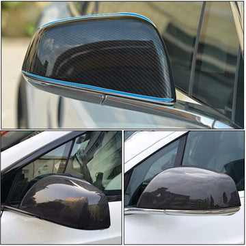 Real Carbon Mirrors cover for Tesla Model X 2017-2023