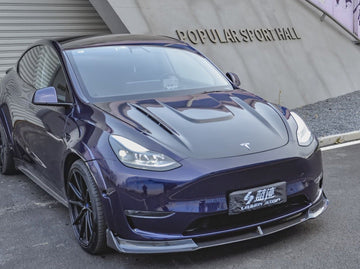 TESERY×CMST Carbon Fiber Front Lip Ver.1 for Tesla Model Y