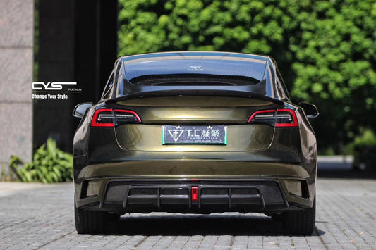 TESERY×CMST Carbon Fiber Full Body Kit Style D for Tesla Model 3