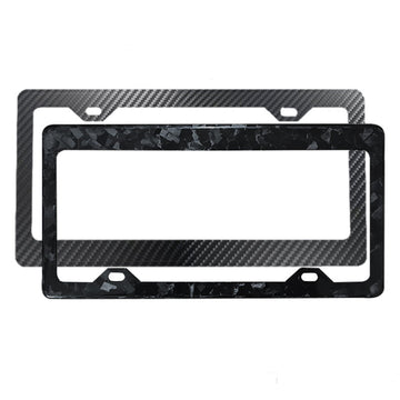 Real carbon fiber US standard license plate frame suitable for Tesla model 3 2017-2023