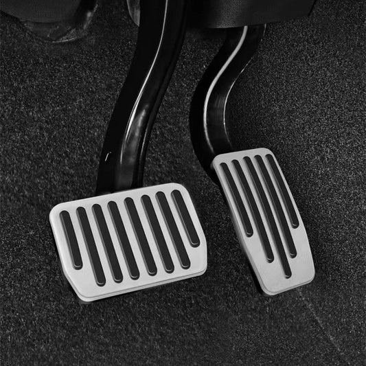 Non-Slip Aluminum Pedal Covers Suitable for Tesla Model 3 2017-2023 Model Y 2020-2023