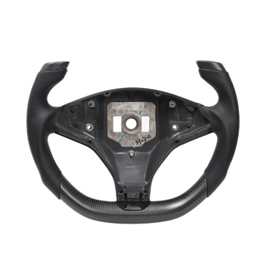 Model X / S Carbon Fiber Yoke Steering Wheel 2016-2020【Style 8】