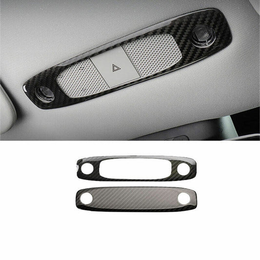 Model 3 Dome Light Covers - Carbon Fiber Interior Mods ( 2 Piece )