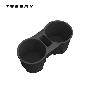 Silicone Cup Holder Insert for Tesla Model 3/Y 2021-2023